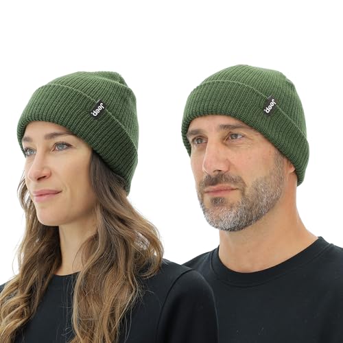 JEEP O102913-E946 J czapka z dzianiny żeberkowej J23W Unisex Rifle Green Uni