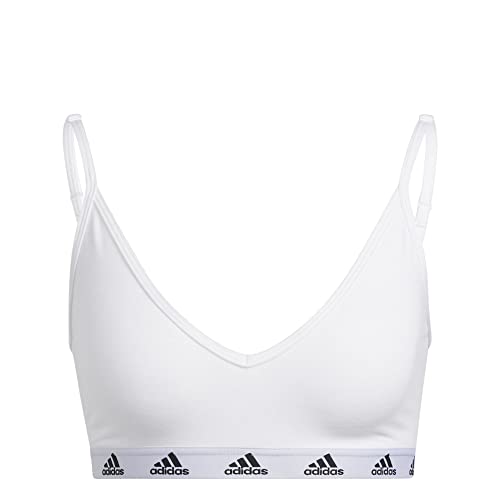 adidas HG3783 EVYDY Cotton B Sports Bra Women's White SAC