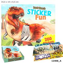 Zestaw z naklejkami Dino World 12408A