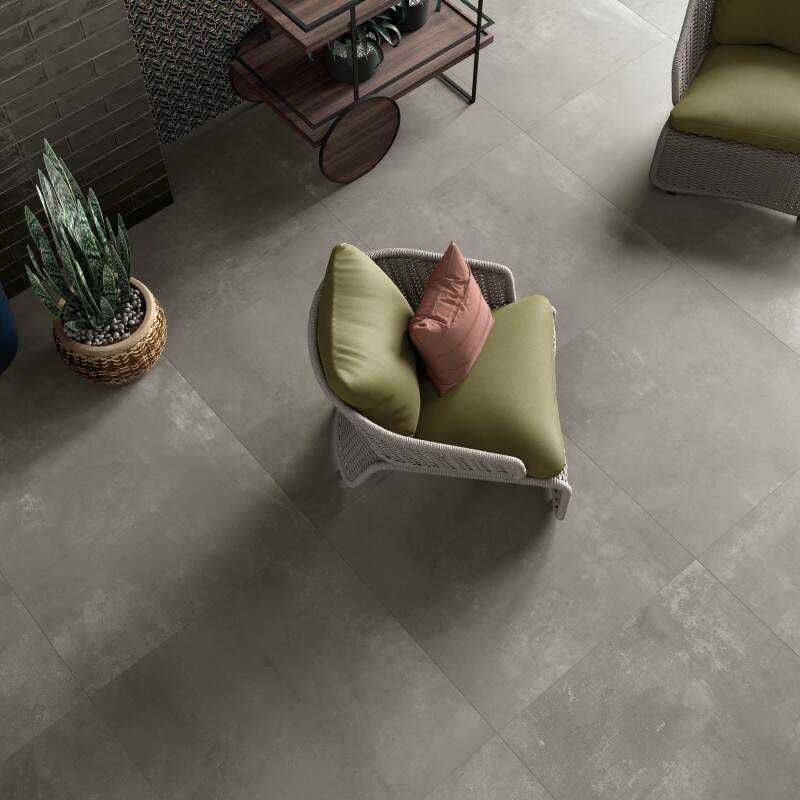 ABK LAB325 Base Taupe - płytka ceramiczna/gres 60x60 cm rett. 9 mm naturale