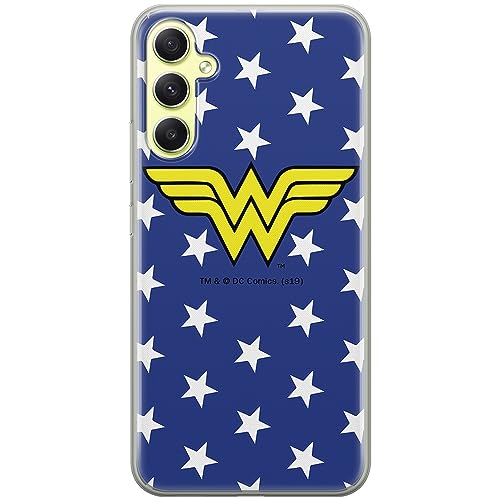 Etui Wonder Woman 006 DC Nadruk pełny Niebieski Producent: Samsung, Model: A34 5G