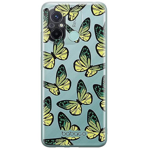 ERT GROUP etui na telefon Xiaomi REDMI 12C/ REDMI 11A, case oryginalny i oficjalnie licencjonowany przez Babaco, wzór Butterflies 002, optymalnie dopasowane, plecki z TPU