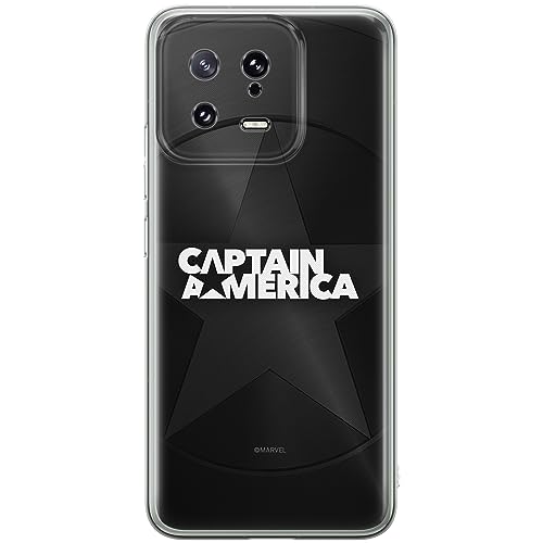 ERT GROUP etui na telefon Xiaomi 13, case oryginalny i oficjalnie licencjonowany przez Marvel, wzór Capitan America 024, optymalnie dopasowane, plecki z TPU