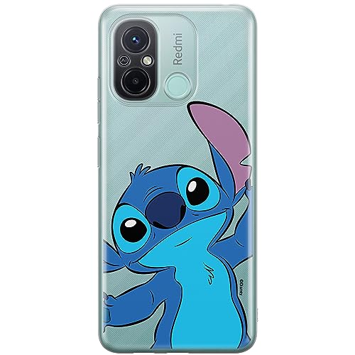 ERT GROUP etui na telefon Xiaomi REDMI 12C/ REDMI 11A, case oryginalny i oficjalnie licencjonowany przez Disney, wzór Stitch 018, optymalnie dopasowane, plecki z TPU częściowo przeźroczyste