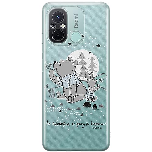 ERT GROUP etui na telefon Xiaomi REDMI 12C/ REDMI 11A, case oryginalny i oficjalnie licencjonowany przez Disney, wzór Winnie the Pooh & Friends 008, plecki z TPU częściowo przeźroczyste