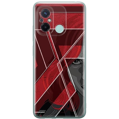 ERT GROUP etui na telefon Xiaomi REDMI 12C/ REDMI 11A, case oryginalny i oficjalnie licencjonowany przez Marvel, wzór Black Widow 002, optymalnie dopasowane, plecki z TPU