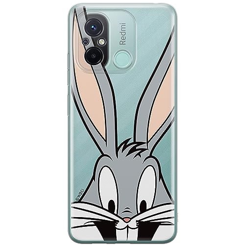 ERT GROUP etui na telefon Xiaomi REDMI 12C/ REDMI 11A, case oryginalny i oficjalnie licencjonowany przez Looney Tunes, wzór Bugs 001, optymalnie dopasowane, plecki z TPU częściowo przeźroczyste