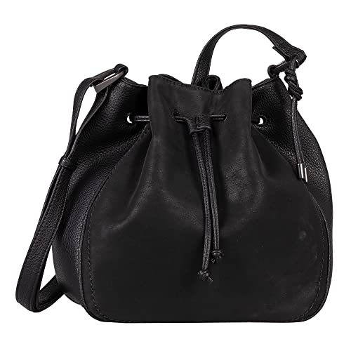 Gabor bags Suna damska torba na ramię (worek), czarna, czarny, jeden rozmiar