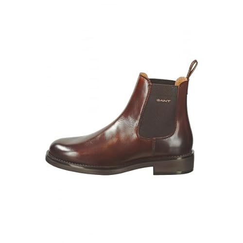 GANT FOOTWEAR Męskie botki PREPDALE, koniak, 45 EU, koniak, 45 EU