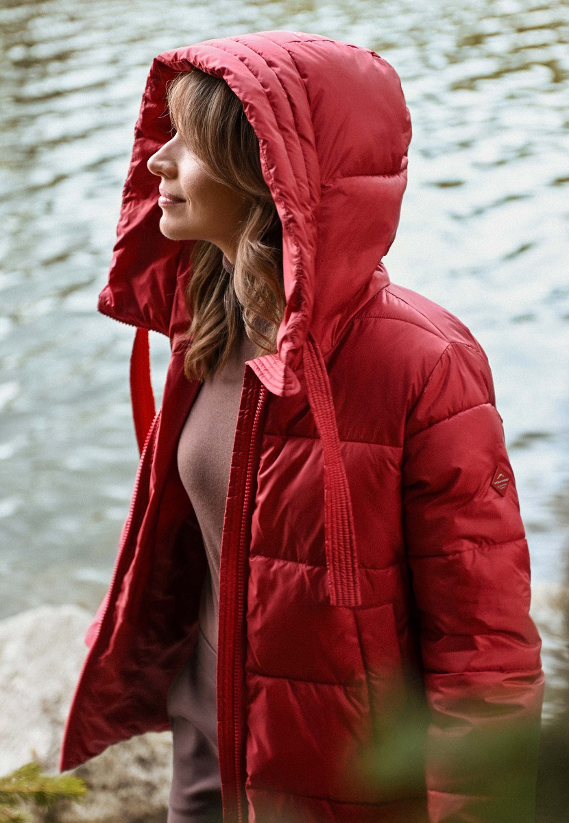 Pikowana kurtka oversize J-AMINA - Volcano