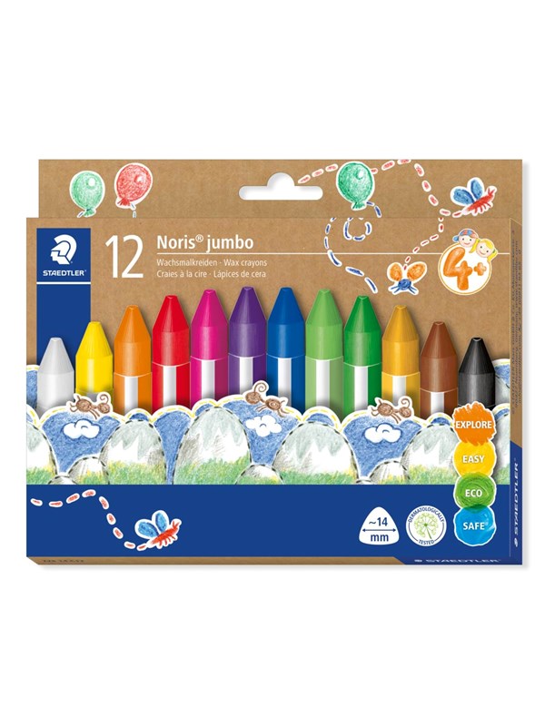 Staedtler Wax crayon Noris jumbo 12x14mm