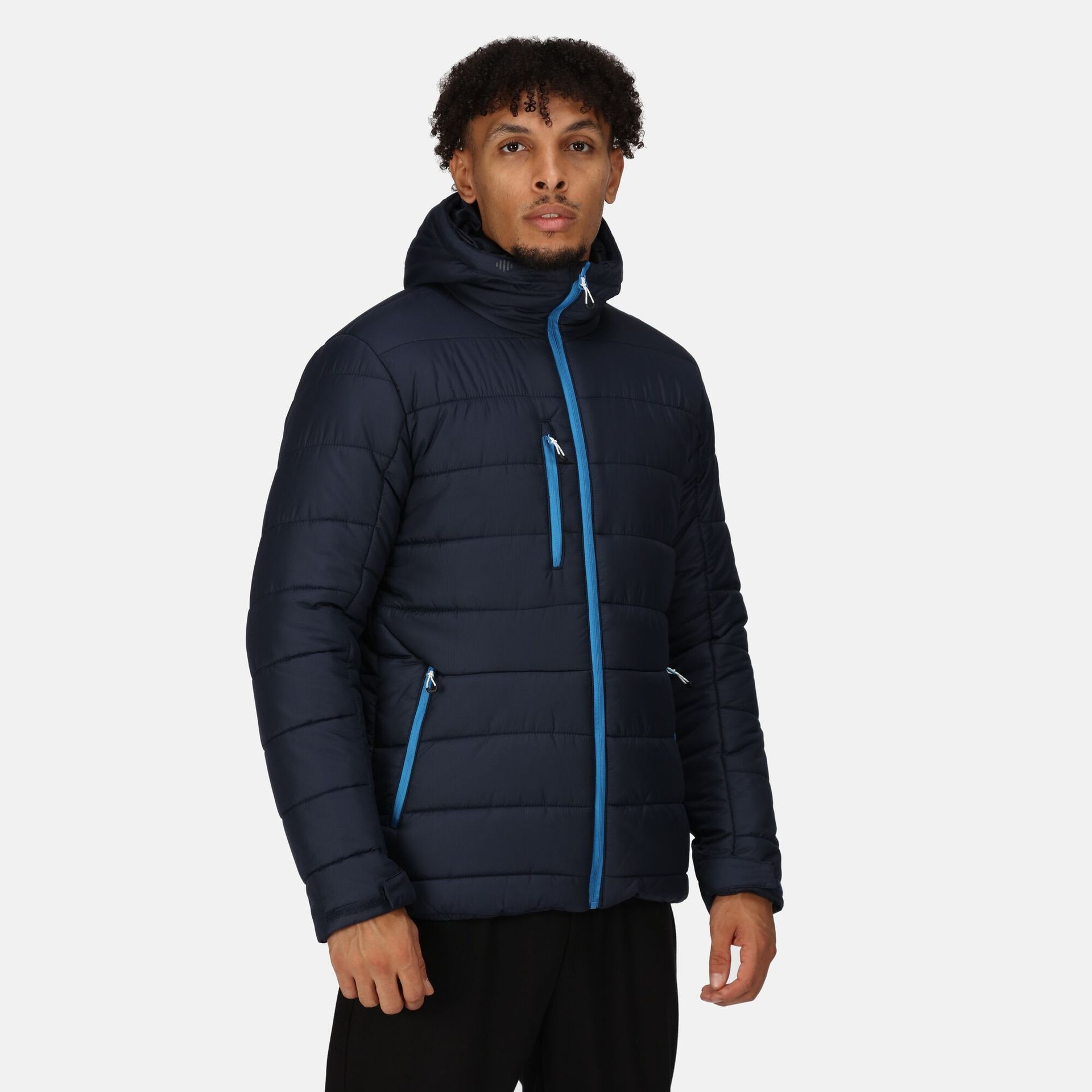 Regatta Professional Męska Kurtka Ocieplana Navigate Navy French Blue, Rozmiar: XL
