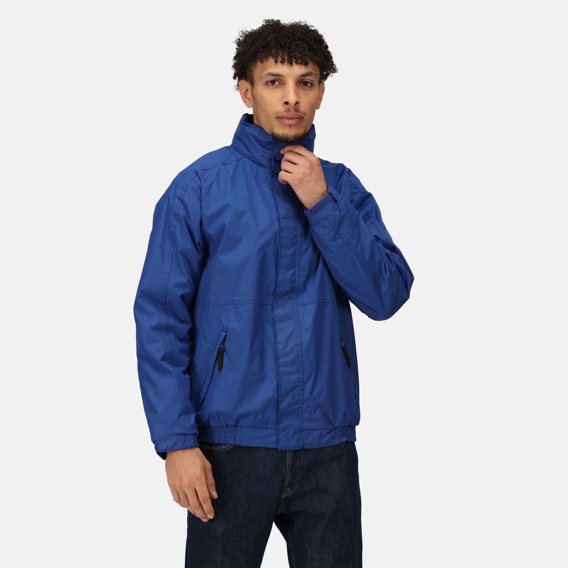 Regatta Professional Męska Kurtka Przeciwdeszczowa Dover Niebieski, Rozmiar: 4XL