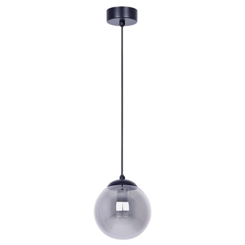 Gamma lampa wisząca 1xE14 czarna/grafitowa K-5165