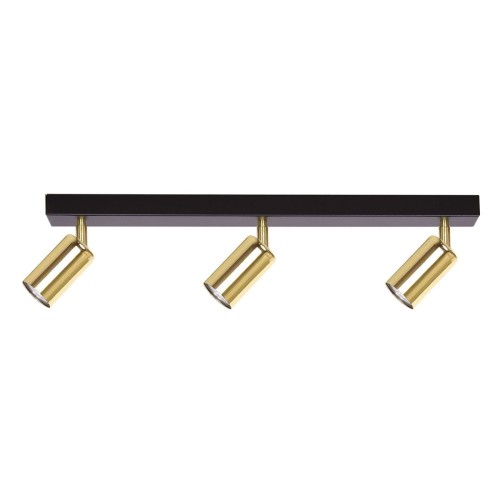 Polo lampa sufitowa (spot) 3xGU10 czarna/złota K-5142