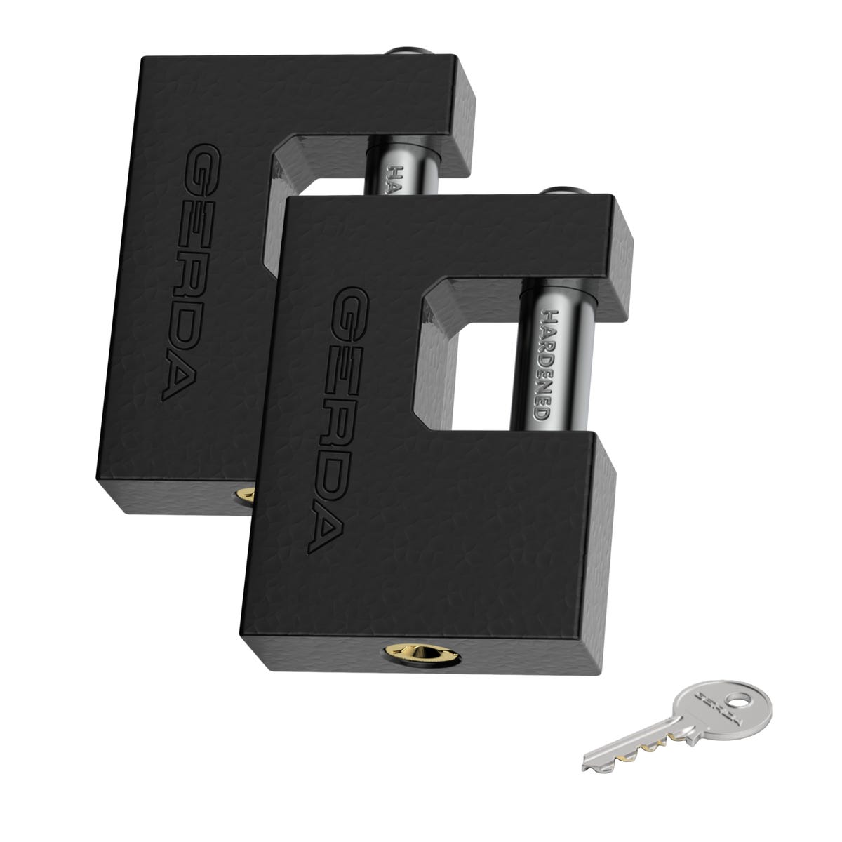 Kłódka trzpieniowa żeliwna 80 mm 2 szt. Gerda 5902203384633