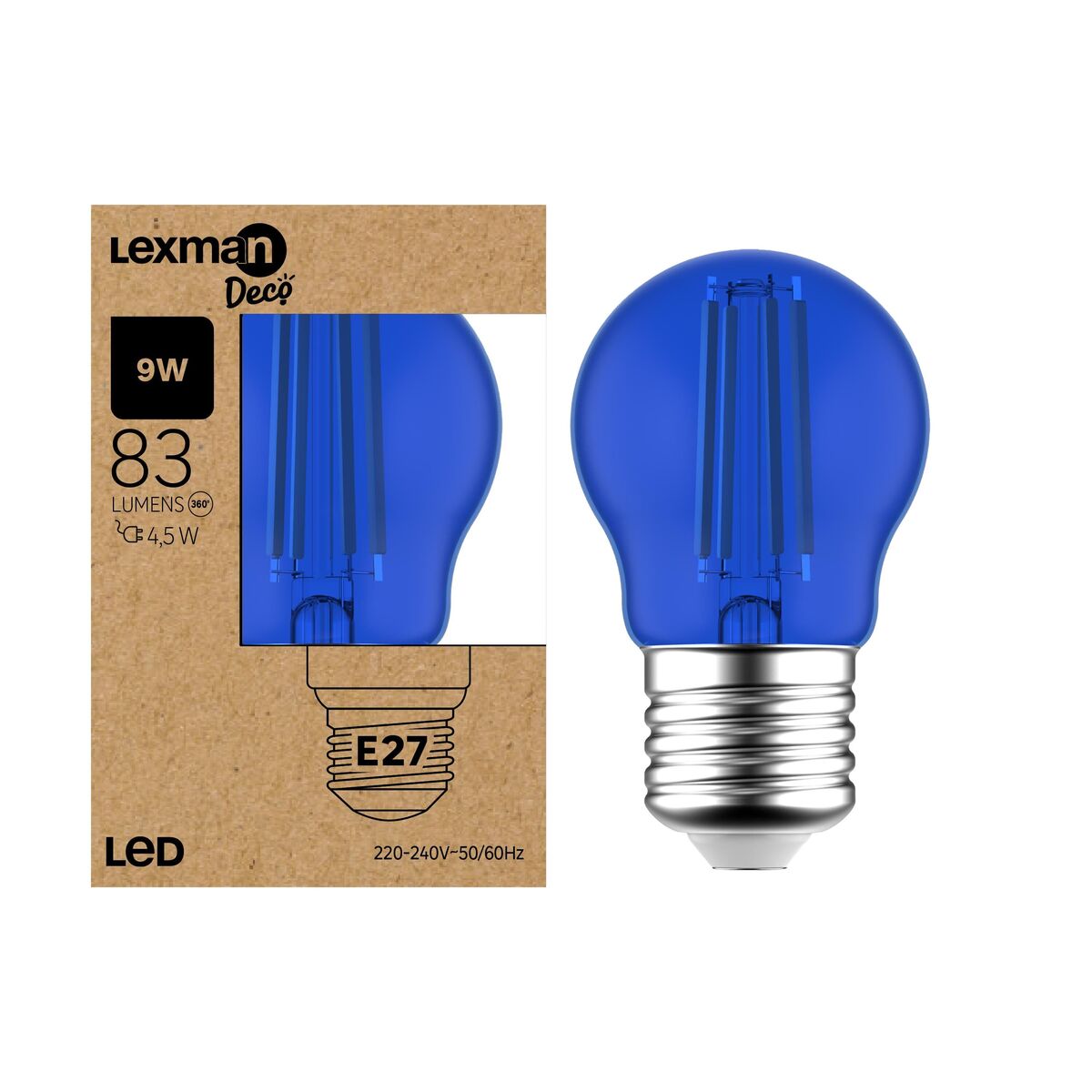 Żarówka LED E27 4,5 W 83 lm Lexman