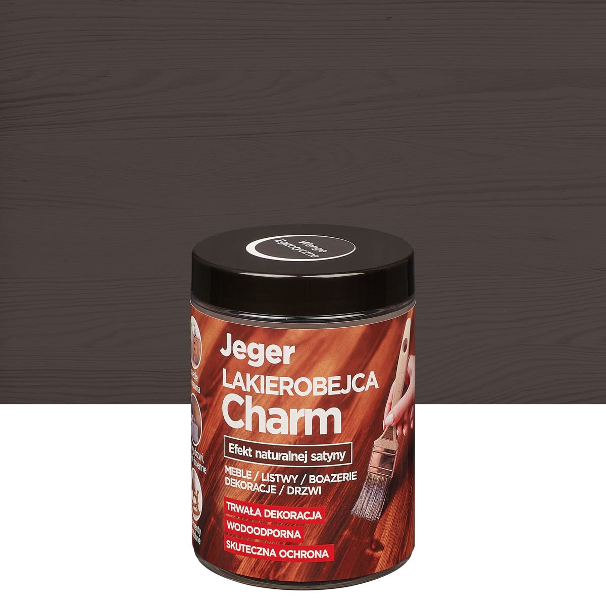 Lakierobejca Charm 0.2 l Wenge egzotyczne Jeger 5904804901165