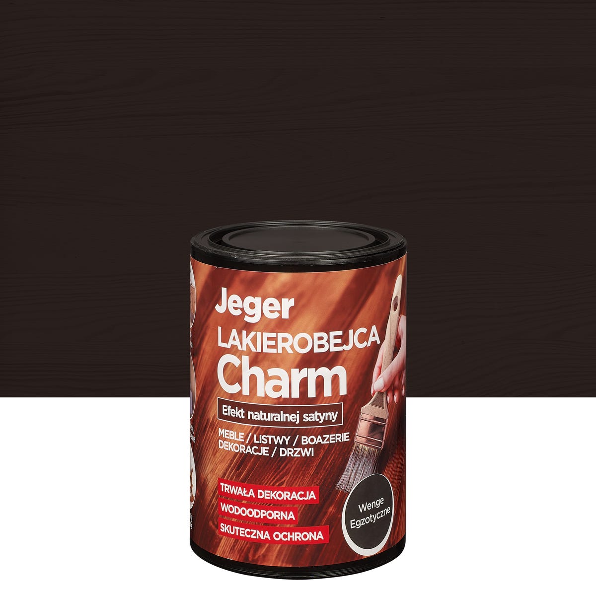 Lakierobejca Charm 0.75 l Wenge egzotyczne Jeger 5904804901240