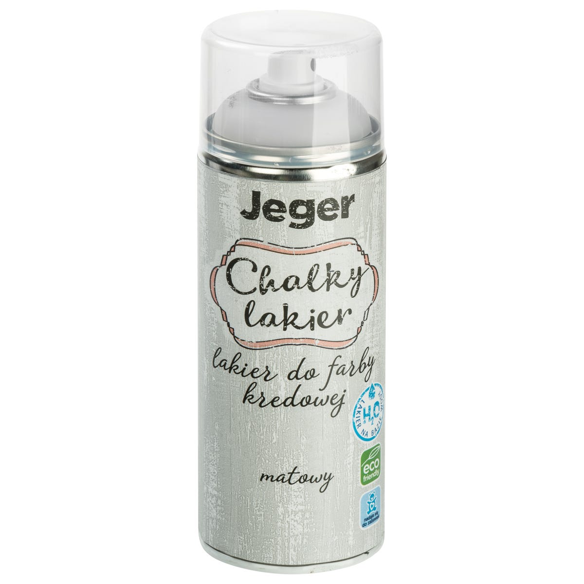 Lakier do farby kredowej CHALKY SPRAY 0.35 l Bezbarwny Mat JEGER 5902166635605