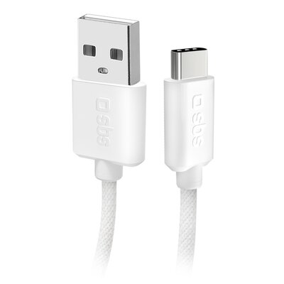 Kabel USB-A - USB-C SBS 1.5m Szary TECABLETISSUEUSBCG