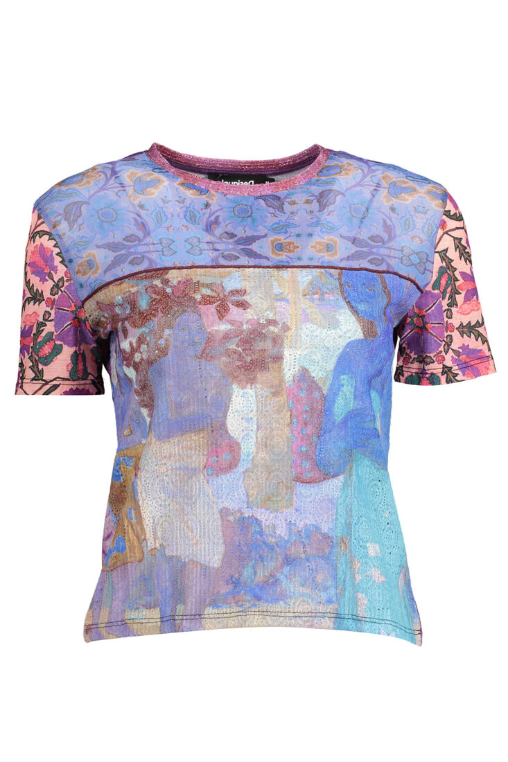 NIEBIESKI SWETER DAMSKI DESIGUAL