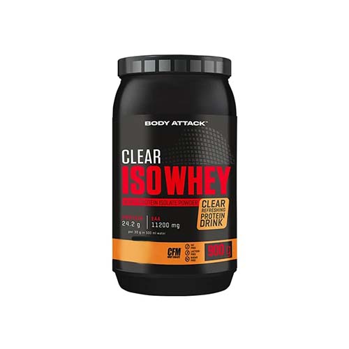 BODY ATTACK Clear Iso Whey - 900g Ice Tea Lemon