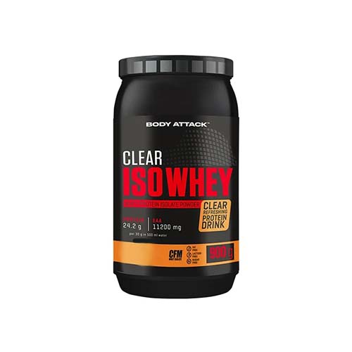 BODY ATTACK Clear Iso Whey - 900g Lemon