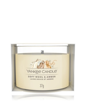Yankee Candle Soft Wool & Amber Signature Single Filled Votive Świeca zapachowa 37 g