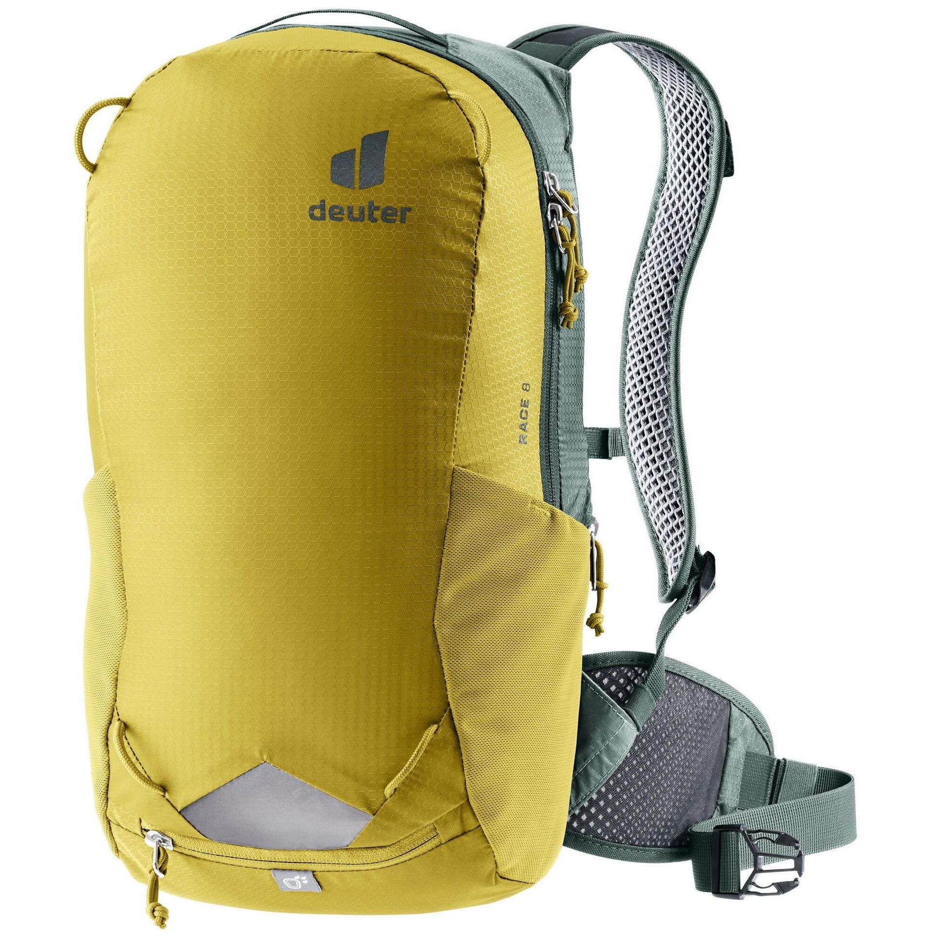 Plecak rowerowy Deuter Race 8 l - turmeric / ivy