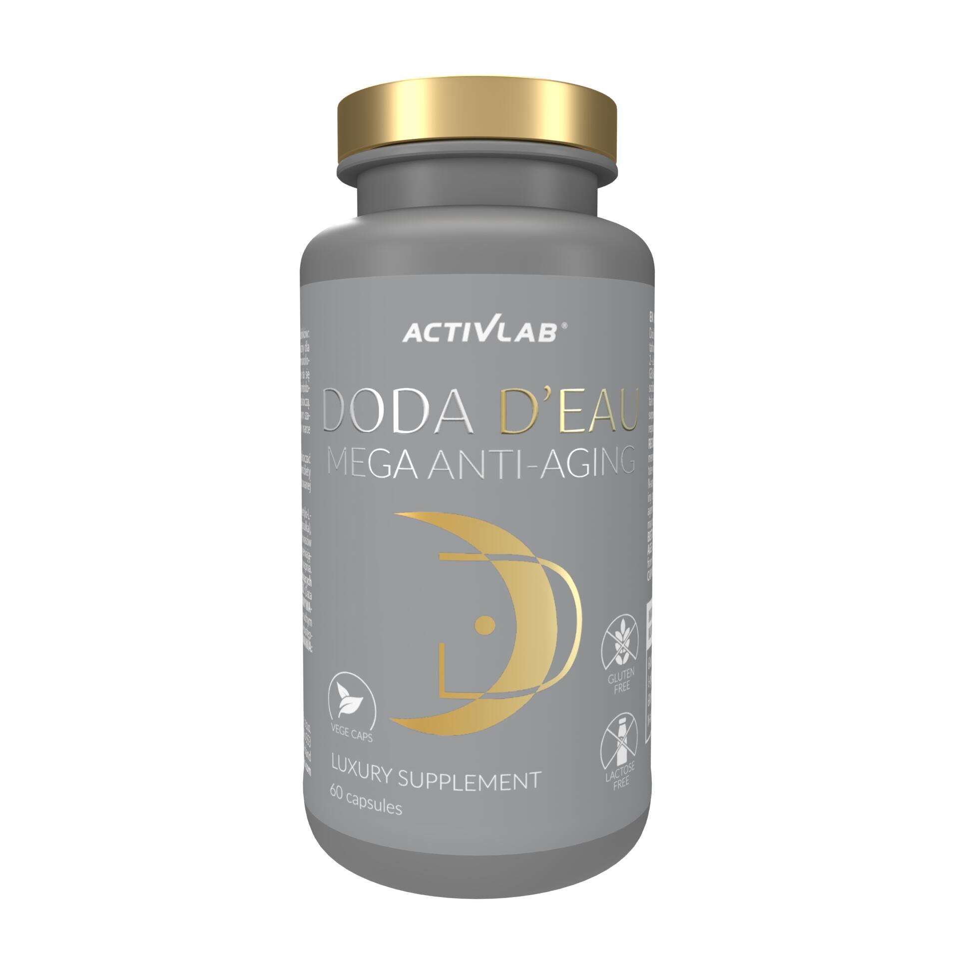 ACTIVLAB DODA D'EAU Mega Anti-aging, 60 kapsułek