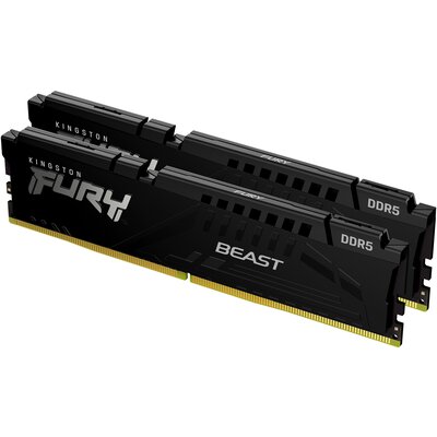 Kingston Fury Beast, DDR5, 64 GB, 6000MHz, CL36 (KF560C36BBEK2-64)