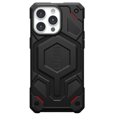 UAG Monarch Pro MagSafe iPhone 15 Pro Max kevlar black