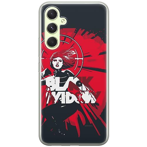 ERT GROUP etui na telefon Samsung A54 5G, case oryginalny i oficjalnie licencjonowany przez Marvel, wzór Black Widow 005, optymalnie dopasowane, plecki z TPU