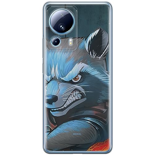 Etui Rocket 005 Marvel Nadruk pełny Granatowy Producent: Xiaomi, Model: 13 LITE/ CIVI 2