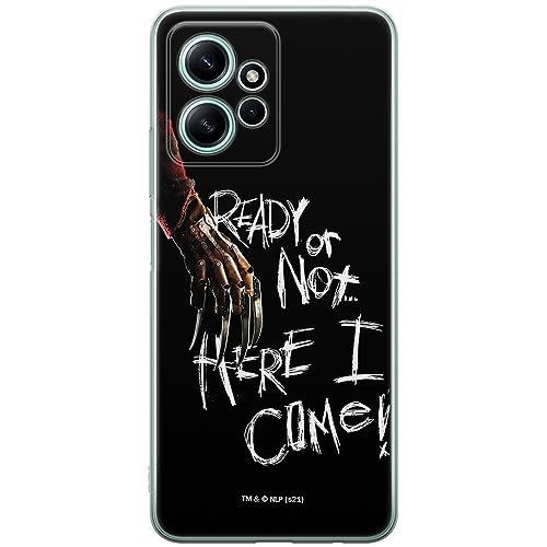 Etui dedykowane do Xiaomi REDMI NOTE 12 4G wzór:  Koszmar z ulicy Wiązów 001 oryginalne i oficjalnie licencjonowane /Horror