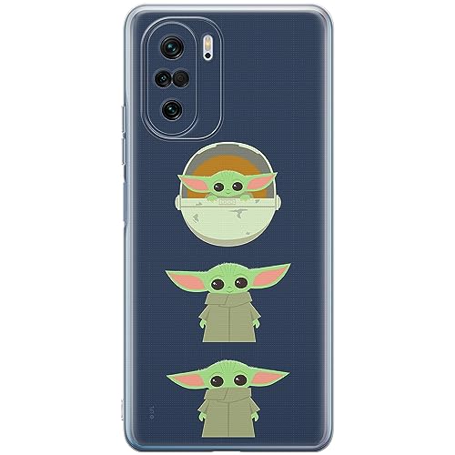 ERT GROUP etui na telefon Xiaomi MI 11i/ REDMI K40/K40 PRO/POCO F3/ F3 PRO, case oryginalny i oficjalnie licencjonowany przez Star Wars, wzór Baby Yoda 007, optymalnie dopasowane, plecki z TPU
