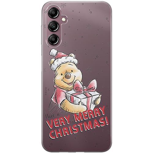 ERT GROUP etui na telefon Samsung A14 4G/5G, case oryginalny i oficjalnie licencjonowany przez Disney, wzór Winnie the Pooh & Friends 024, optymalnie dopasowane, plecki z TPU częściowo przeźroczyste