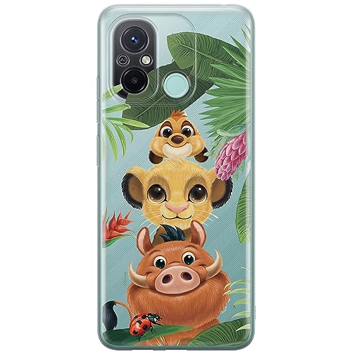 ERT GROUP etui na telefon Xiaomi REDMI 12C/ REDMI 11A, case oryginalny i oficjalnie licencjonowany przez Disney, wzór Simba & Friends 003, optymalnie dopasowane, plecki z TPU częściowo przeźroczyste