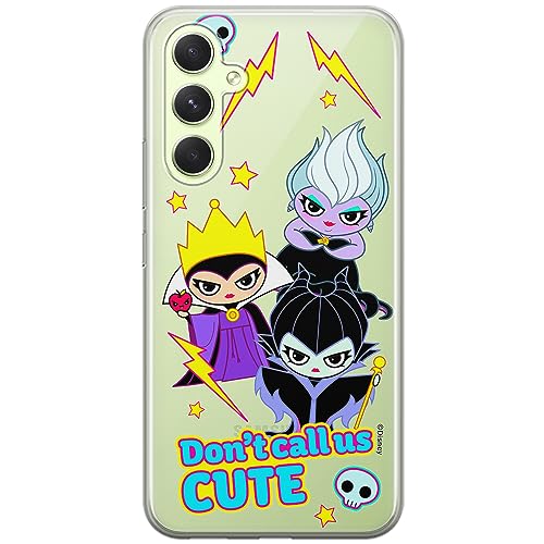 ERT GROUP etui na telefon Samsung A54 5G, case oryginalny i oficjalnie licencjonowany przez Disney, wzór Disney Villains 003, optymalnie dopasowane, plecki z TPU częściowo przeźroczyste