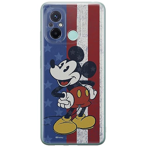 ERT GROUP etui na telefon Xiaomi REDMI 12C/ REDMI 11A, case oryginalny i oficjalnie licencjonowany przez Disney, wzór Mickey 021, optymalnie dopasowane, plecki z TPU
