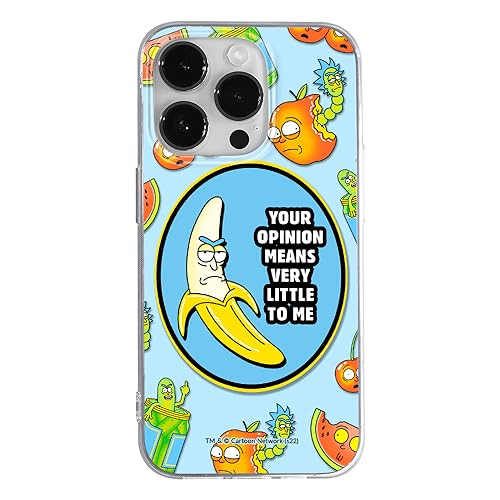 ERT GROUP etui na telefon Iphone 14 PRO, case oryginalny i oficjalnie licencjonowany przez Rick and Morty, wzór Rick & Morty 009, optymalnie dopasowane, plecki z TPU