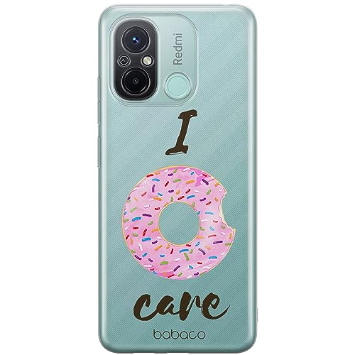 ERT GROUP etui na telefon Xiaomi REDMI 12C/ REDMI 11A, case oryginalny i oficjalnie licencjonowany przez Babaco, wzór Donut 001, optymalnie dopasowane, plecki z TPU częściowo przeźroczyste