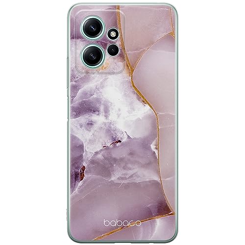 ERT GROUP etui na telefon Xiaomi REDMI NOTE 12 4G, case oryginalny i oficjalnie licencjonowany przez Babaco, wzór Abstract 009, optymalnie dopasowane, plecki z TPU
