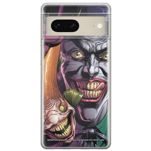 Etui dedykowane do Google PIXEL 7 wzór:  Joker 021 oryginalne i oficjalnie licencjonowane