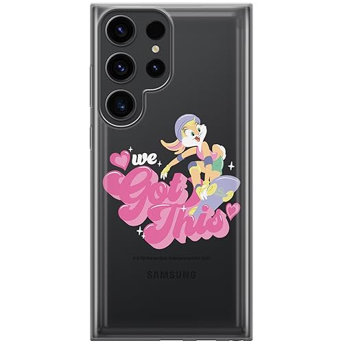 ERT GROUP etui na telefon Samsung S23 ULTRA, case oryginalny i oficjalnie licencjonowany przez Looney Tunes, wzór Lola 004, optymalnie dopasowane, plecki z TPU częściowo przeźroczyste