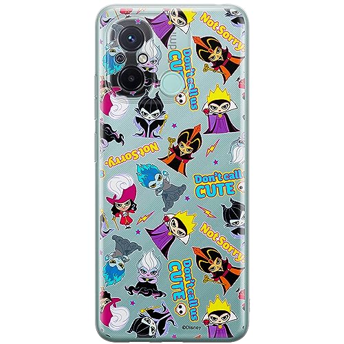 ERT GROUP etui na telefon Xiaomi REDMI 12C/ REDMI 11A, case oryginalny i oficjalnie licencjonowany przez Disney, wzór Disney Villains 008, optymalnie dopasowane, plecki z TPU częściowo przeźroczyste