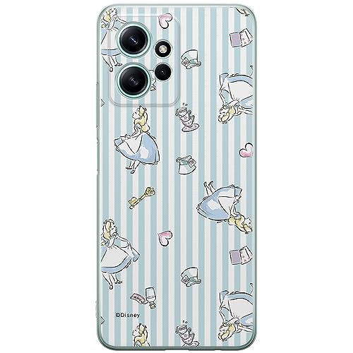 ERT GROUP etui na telefon Xiaomi REDMI NOTE 12 4G, case oryginalny i oficjalnie licencjonowany przez Disney, wzór Alice 001, optymalnie dopasowane, plecki z TPU