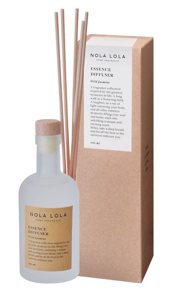 Nola Lola - Dyfuzor zapachowy z patyczkami Wild Jasmine 100 ml