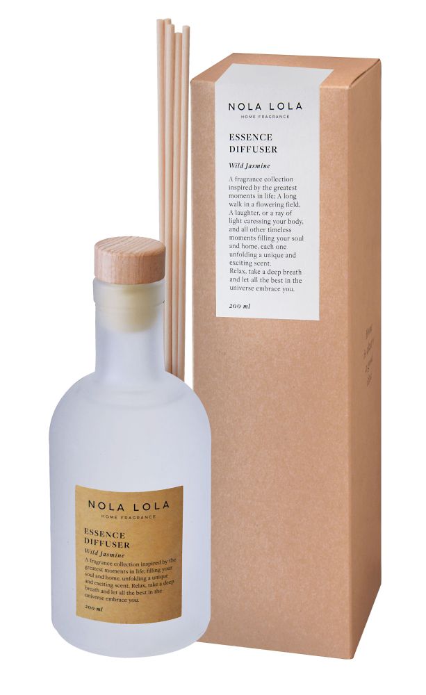 Nola Lola - Dyfuzor zapachowy z patyczkami Wild Jasmine 200 ml